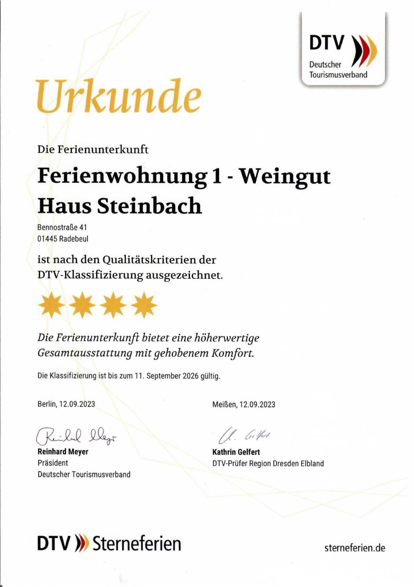 Weingut Haus Steinbach Radebeul Quarto foto